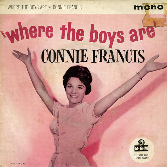Connie Francis : Where The Boys Are (7", EP, Mono)