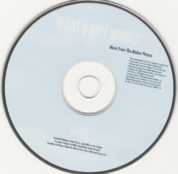 Various : What A Girl Wants (Music From The Motion Picture) (CD, Comp)