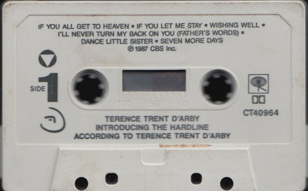 Terence Trent D'Arby : Introducing The Hardline According To Terence Trent D'Arby (Cass, Album)