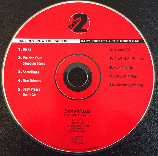 Gary Puckett & The Union Gap, Paul Revere & The Raiders : Take 2 (CD, Comp)