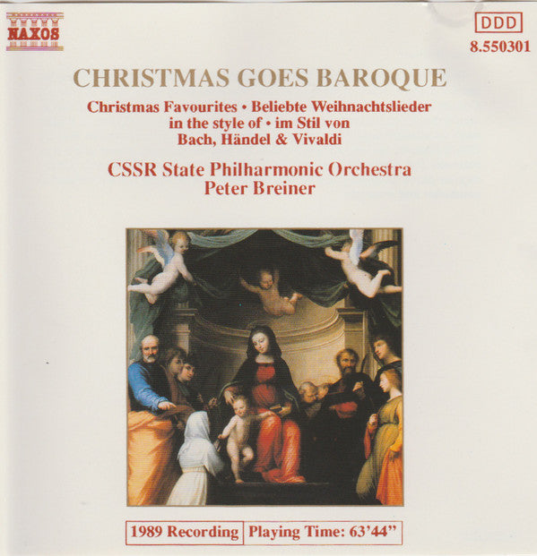 CSSR State Philharmonic Orchestra*, Peter Breiner : Christmas Goes Baroque (CD)