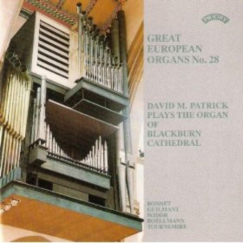 David M. Patrick : David M. Patrick Plays The Organ Of Blackburn Cathedral (CD)