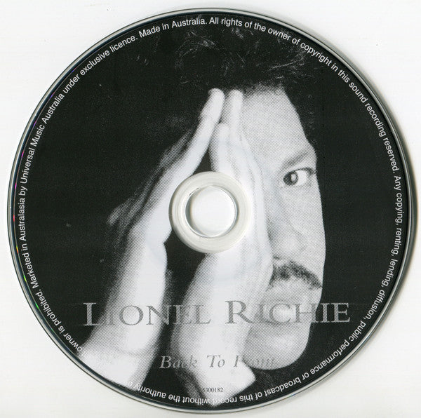 Lionel Richie : Back To Front (CD, Comp, RE)