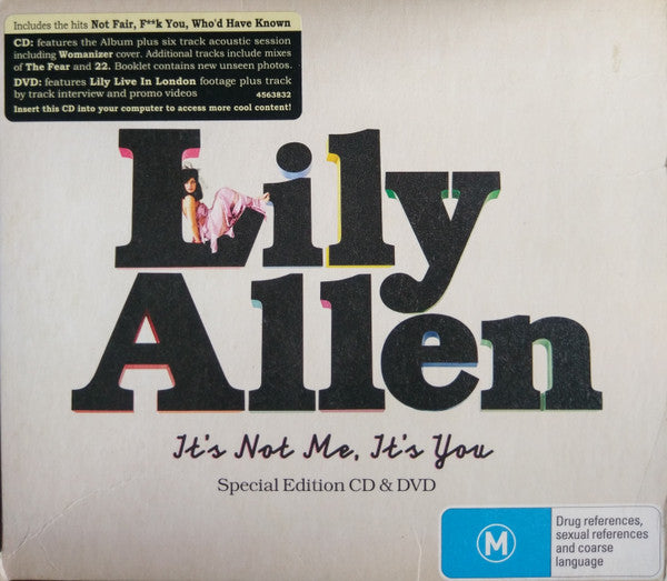 Lily Allen : It's Not Me, It's You (CD, Album, Enh, RE + DVD-V, PAL + S/Edition)