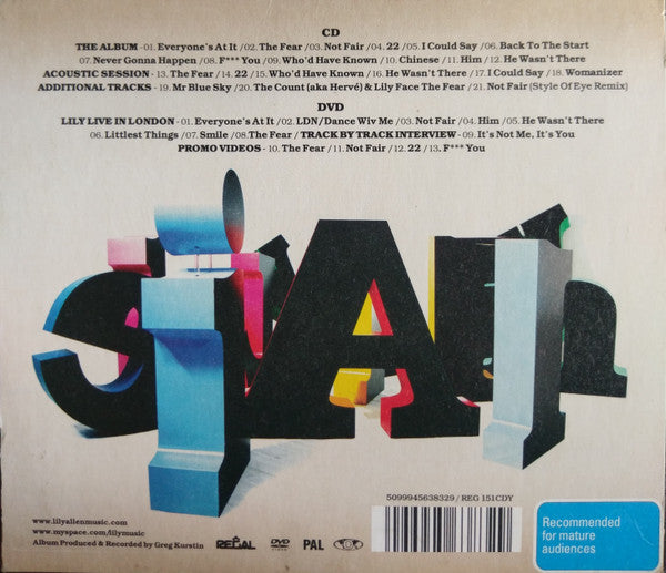 Lily Allen : It's Not Me, It's You (CD, Album, Enh, RE + DVD-V, PAL + S/Edition)