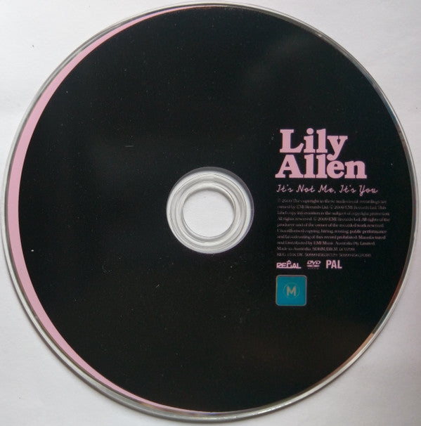Lily Allen : It's Not Me, It's You (CD, Album, Enh, RE + DVD-V, PAL + S/Edition)