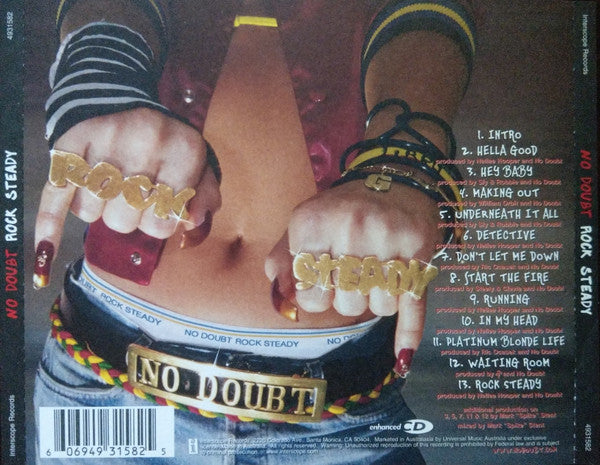 No Doubt : Rock Steady (CD, Album, Enh)