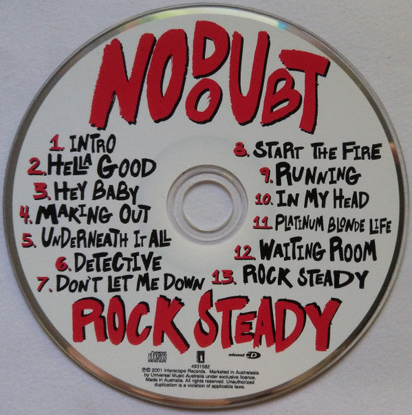 No Doubt : Rock Steady (CD, Album, Enh)
