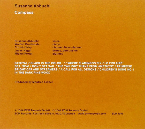 Susanne Abbuehl : Compass (CD, Album)