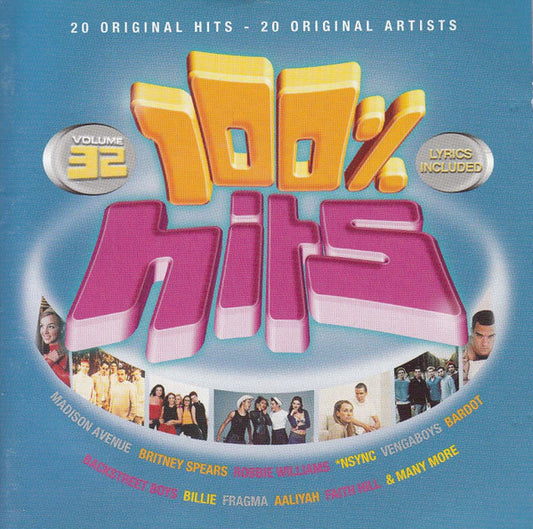 Various : 100% Hits Volume 32 (CD, Comp)