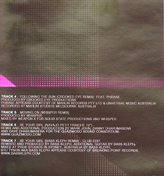 Amiel : Be Your Girl (CD, EP)