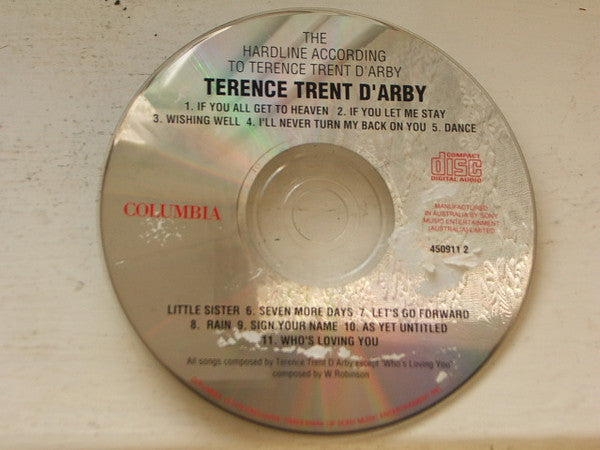 Terence Trent D'Arby : Introducing The Hardline According To Terence Trent D'Arby (CD, Album)
