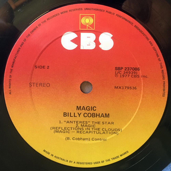 Billy Cobham : Magic (LP, Album, Gat)