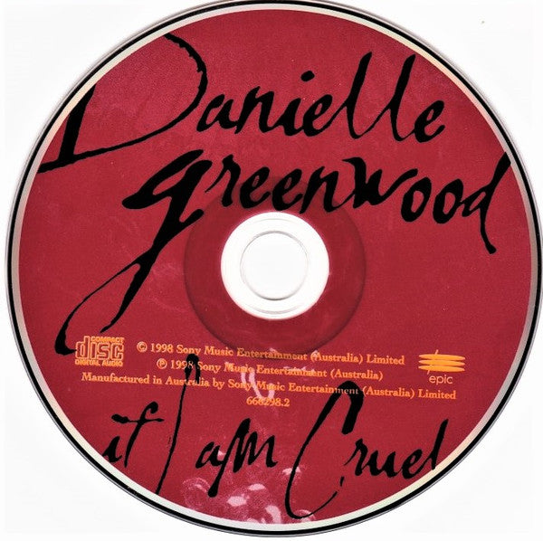 Dan Greenwood (3) : If I Am Cruel (CD, EP)