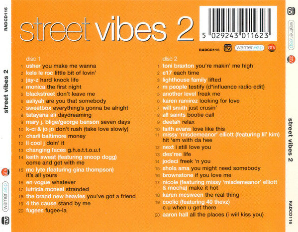 Various : Street Vibes 2 (2xCD, Comp)