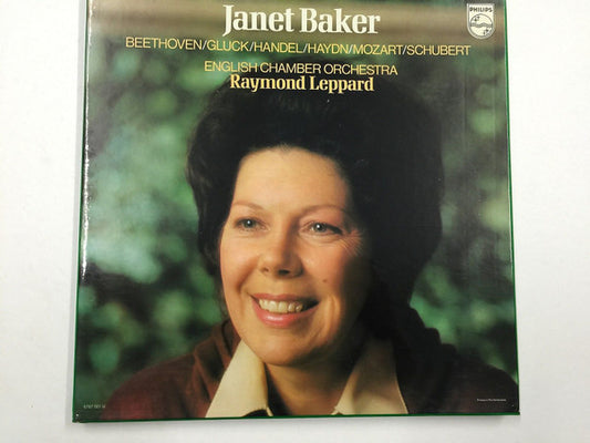 Janet Baker, Ludwig van Beethoven, Christoph Willibald Gluck, Georg Friedrich Händel, Joseph Haydn, Wolfgang Amadeus Mozart, Franz Schubert, English Chamber Orchestra, Raymond Leppard : Janet Baker - Raymond Leppard (4xLP + Box)