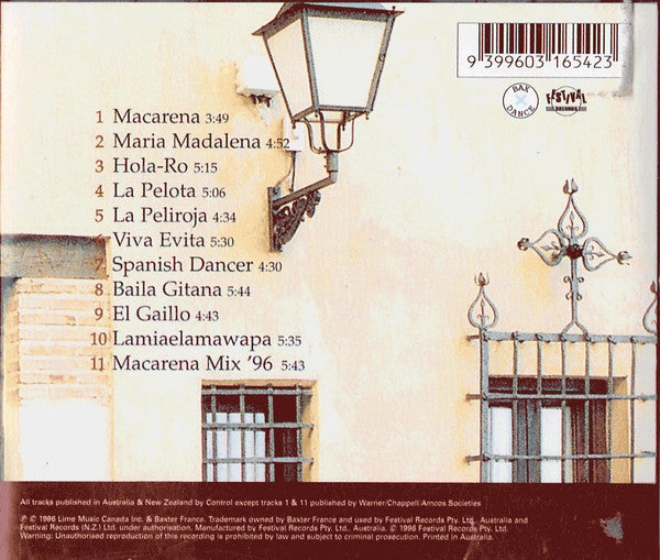 Los Del Mar Featuring Pedro Castaño : Macarena The Hit Album (CD, Album)