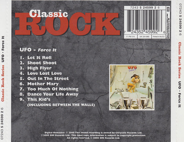 UFO (5) : Force It (CD, Album, RE, RM)