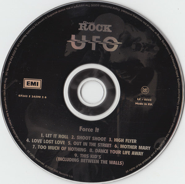 UFO (5) : Force It (CD, Album, RE, RM)