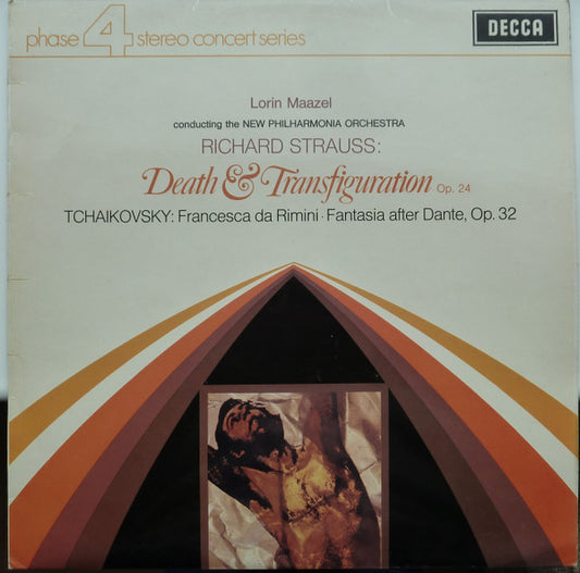 Richard Strauss / Pyotr Ilyich Tchaikovsky, Lorin Maazel, New Philharmonia Orchestra : Death & Transfiguration (Op. 24) / Francesca Da Rimini･Fantasia After Dante, Op. 32 (LP, Album)