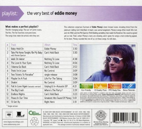 Eddie Money : Playlist: The Very Best Of Eddie Money (CD, Comp)