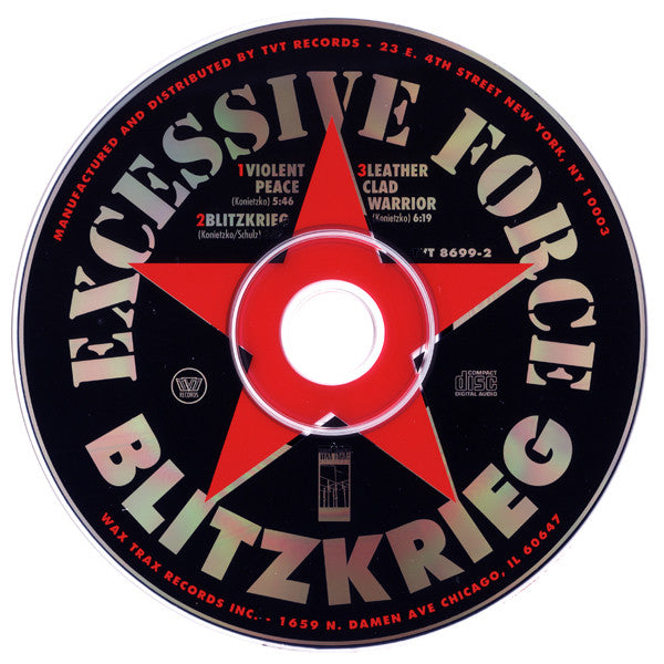 Excessive Force Featuring Liz Torres : Blitzkrieg (CD, Single)