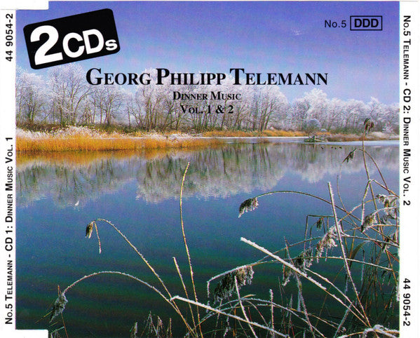Telemann* : Dinner Music Vol.1 & 2 (2xCD, Comp)