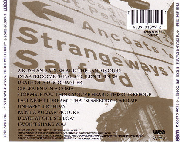 The Smiths : Strangeways, Here We Come (CD, Album, RE, Gre)