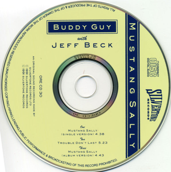 Buddy Guy With Jeff Beck : Mustang Sally (CD, Single)