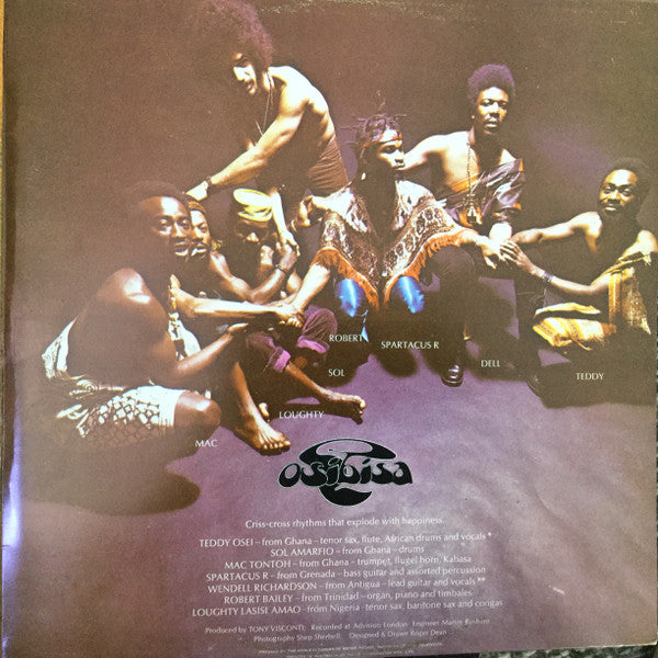 Osibisa : Osibisa (LP, Album, RP, Gat)