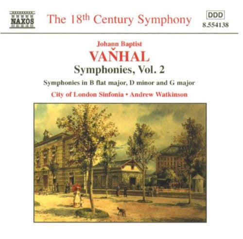 Johann Baptist Vanhal, City Of London Sinfonia, Andrew Watkinson : Symphonies, Vol. 2 (CD, Album)