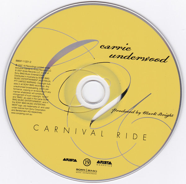 Carrie Underwood : Carnival Ride (CD, Album)