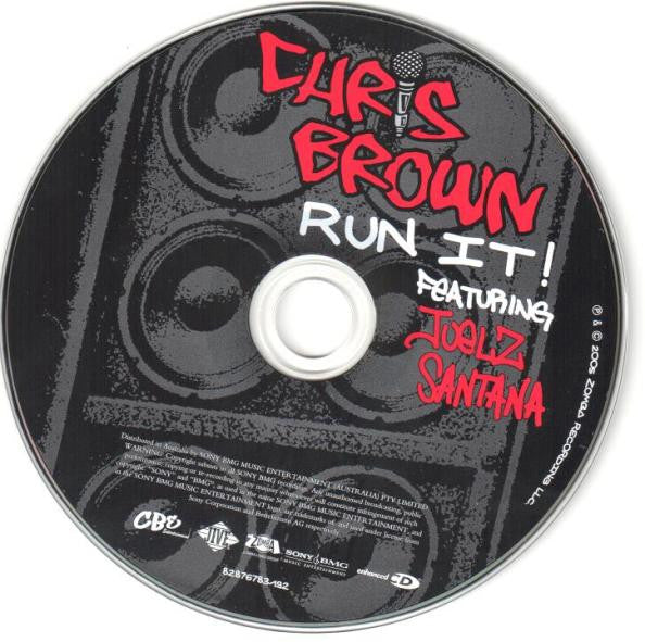 Chris Brown (4) Feat. Juelz Santana : Run It! (CD, Single, Enh)