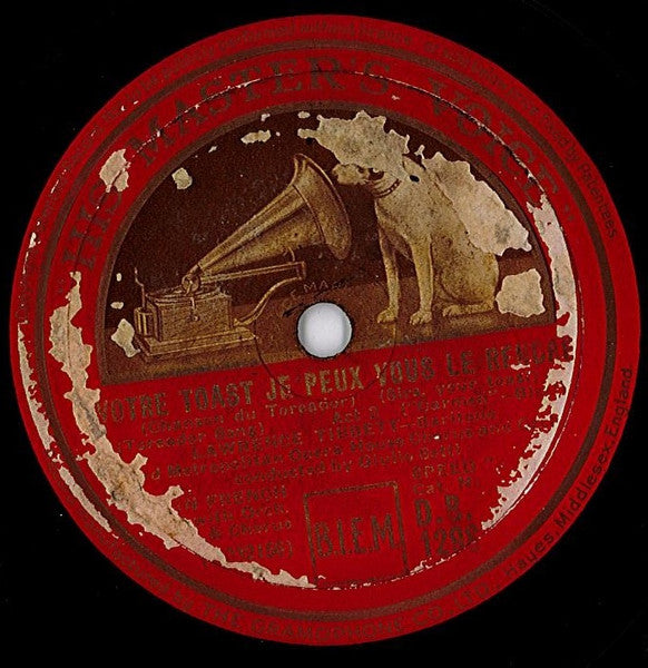 Giacomo Puccini, Georges Bizet, Lawrence Tibbett, The Metropolitan Opera Orchestra* And Chorus* : Tre Sbirri, Una Carroza / Votre Toast Je Peux Vous Le Rendre (Shellac, 12")