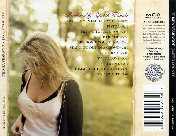 Trisha Yearwood : Jasper County (CD, Album)