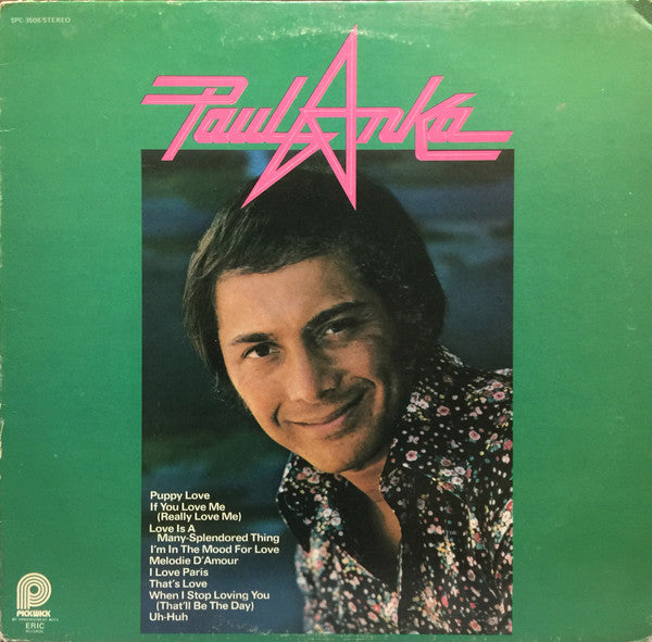 Paul Anka : Paul Anka (LP, Comp)