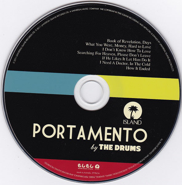 The Drums (2) : Portamento (CD, Album)