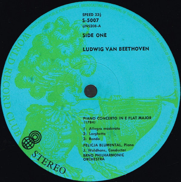 Beethoven* : The Young Beethoven (LP, Album, Club)