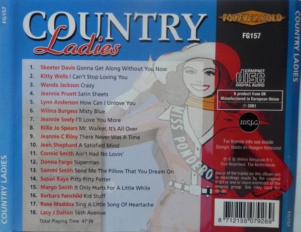 Various : Country Ladies (CD, Comp)
