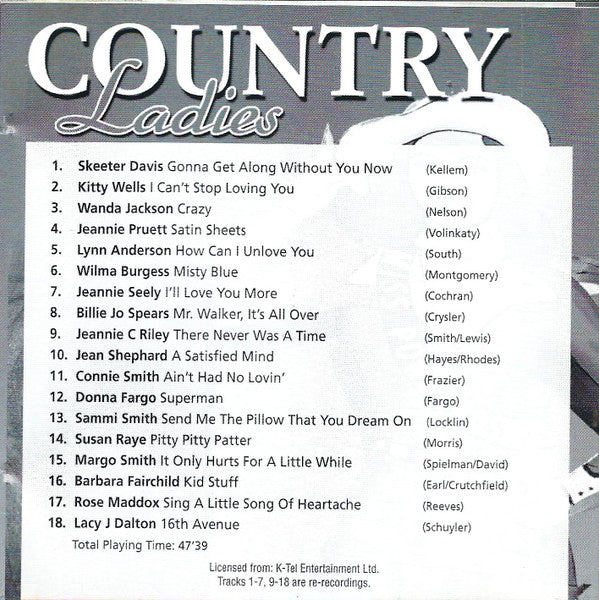 Various : Country Ladies (CD, Comp)
