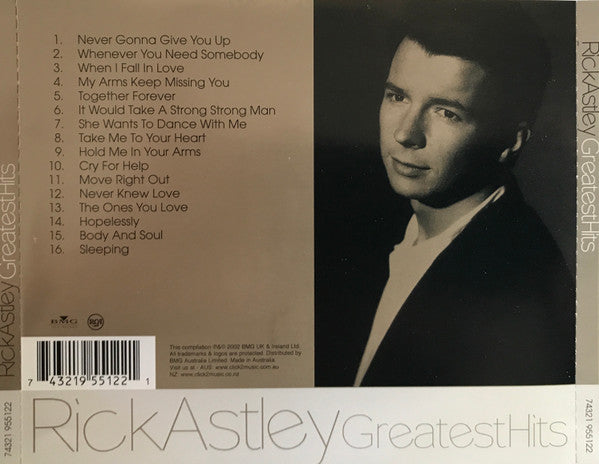 Rick Astley : Greatest Hits (CD, Comp, RE)