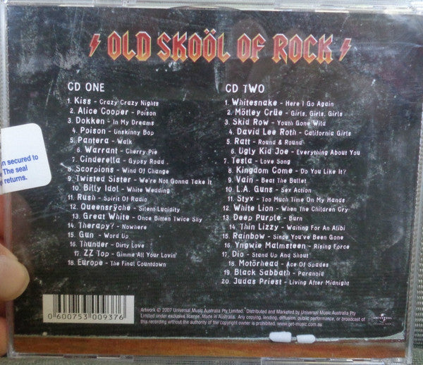 Various : Old Skoöl Of Rock (2xCD, Comp)