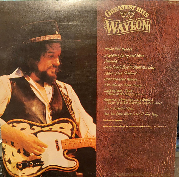 Waylon Jennings : Waylon Greatest Hits (LP, Comp)