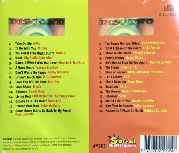 Various : Decade Of Number One Hits 1985-1995 (2xCD, Comp)