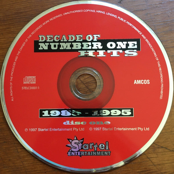 Various : Decade Of Number One Hits 1985-1995 (2xCD, Comp)