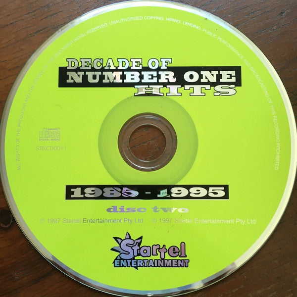 Various : Decade Of Number One Hits 1985-1995 (2xCD, Comp)