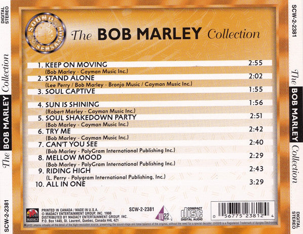 Bob Marley : The Bob Marley Collection (CD, Comp)