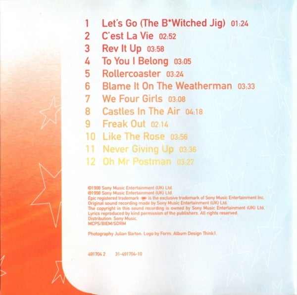 B*Witched : B*Witched (CD, Album)