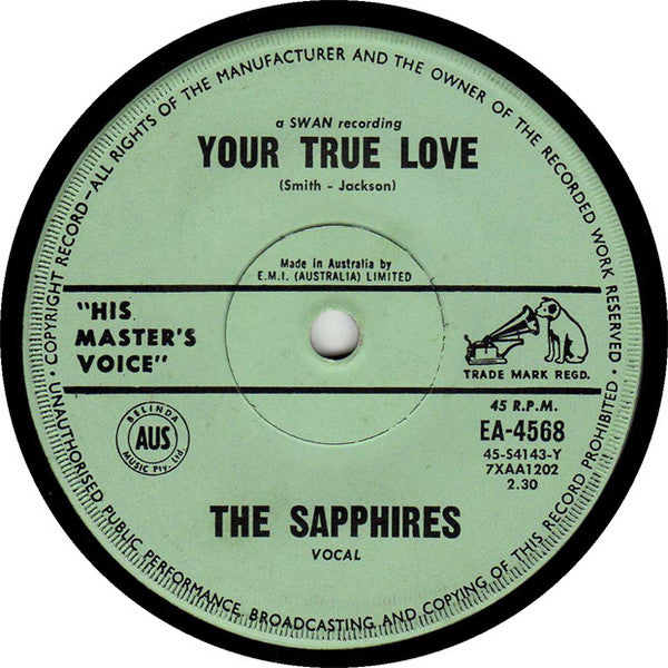The Sapphires (3) : Where Is Johnny Now (7", Single)