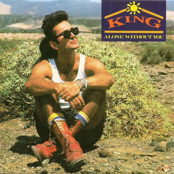 King : Alone Without You (7", Single, Promo)